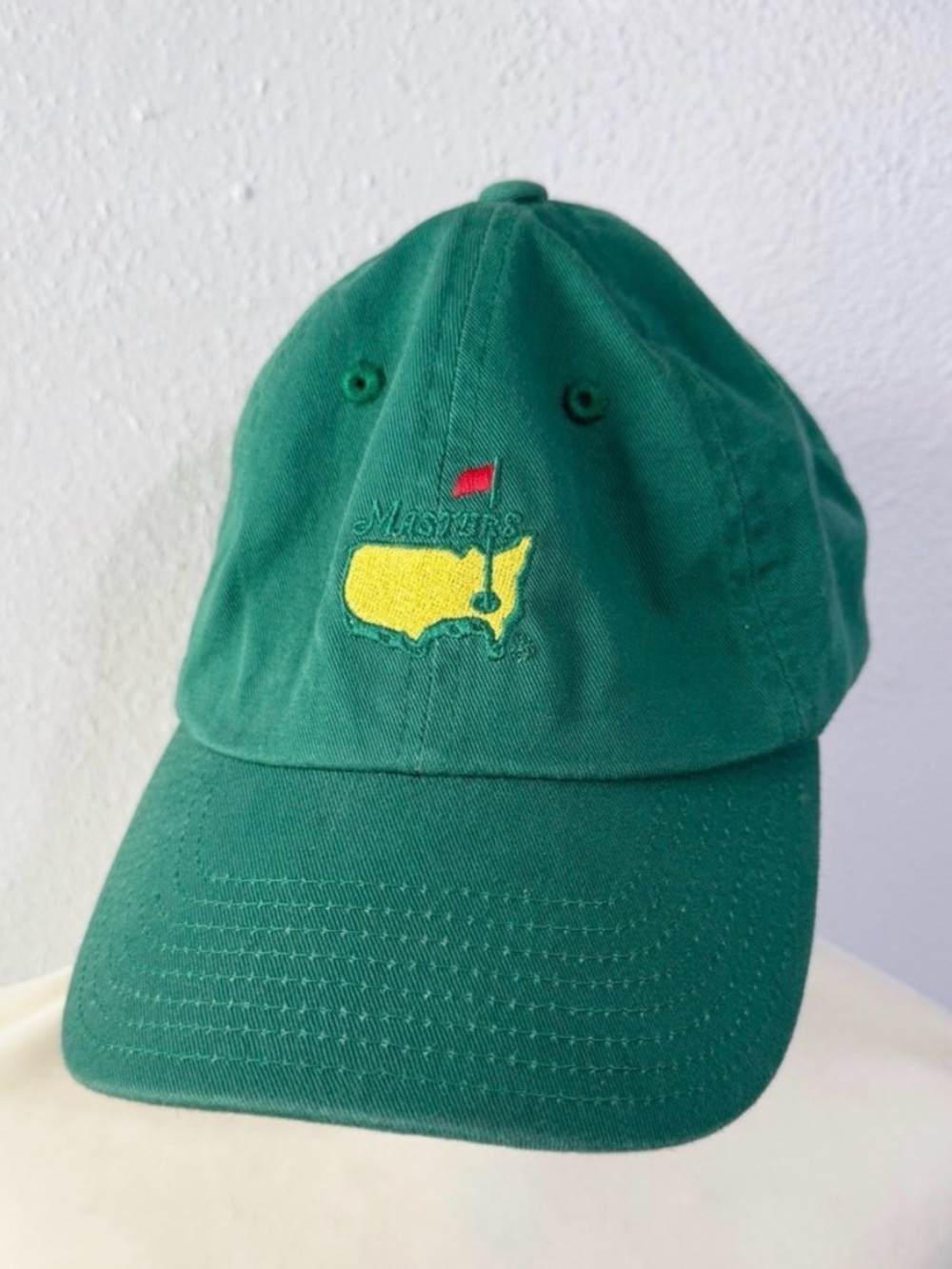 Masters Golf Tournament Green Baseball Cap with Embroidery American Needle